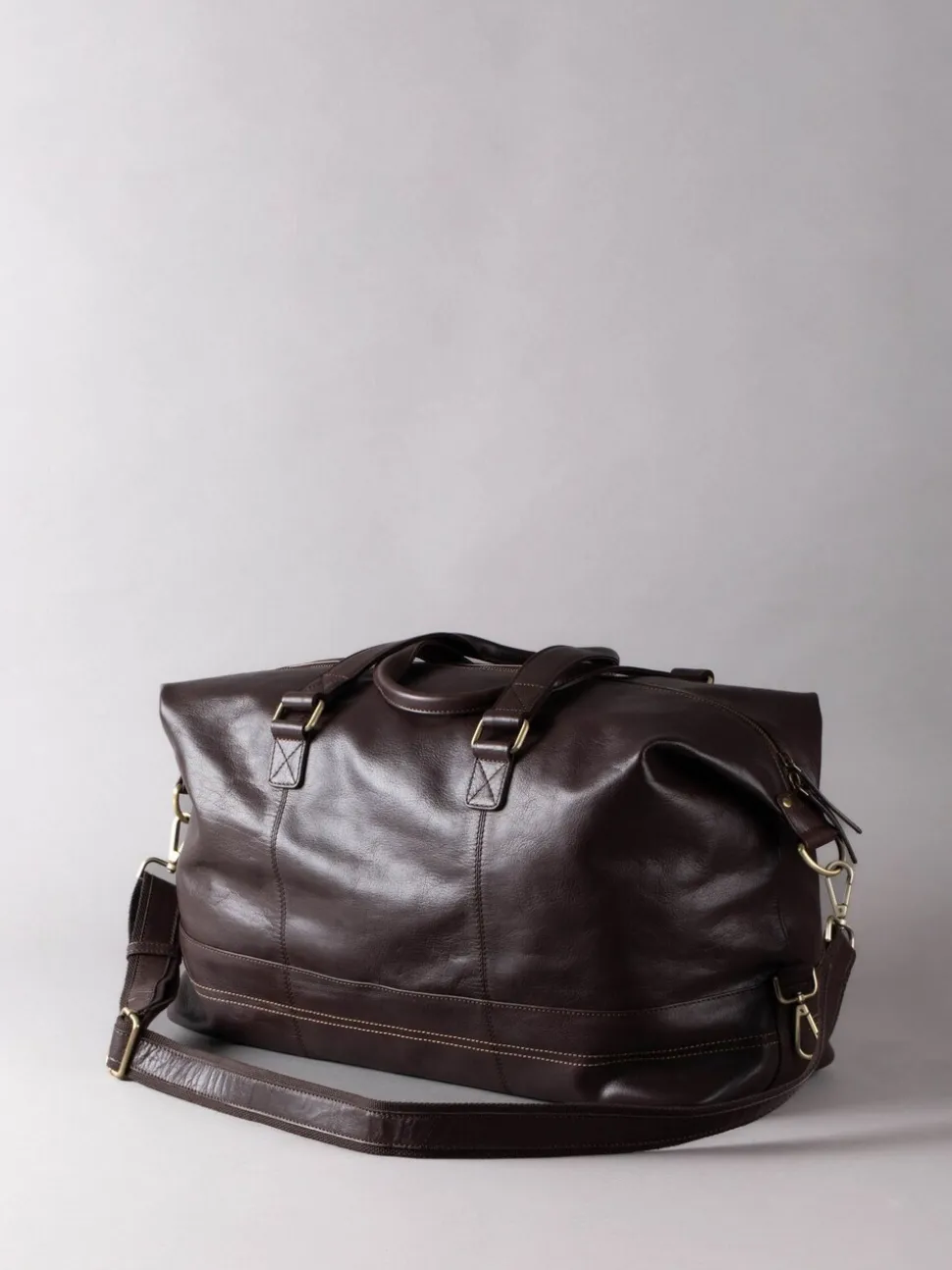 Bruin - Lakeland Leather Keswick weekendtas