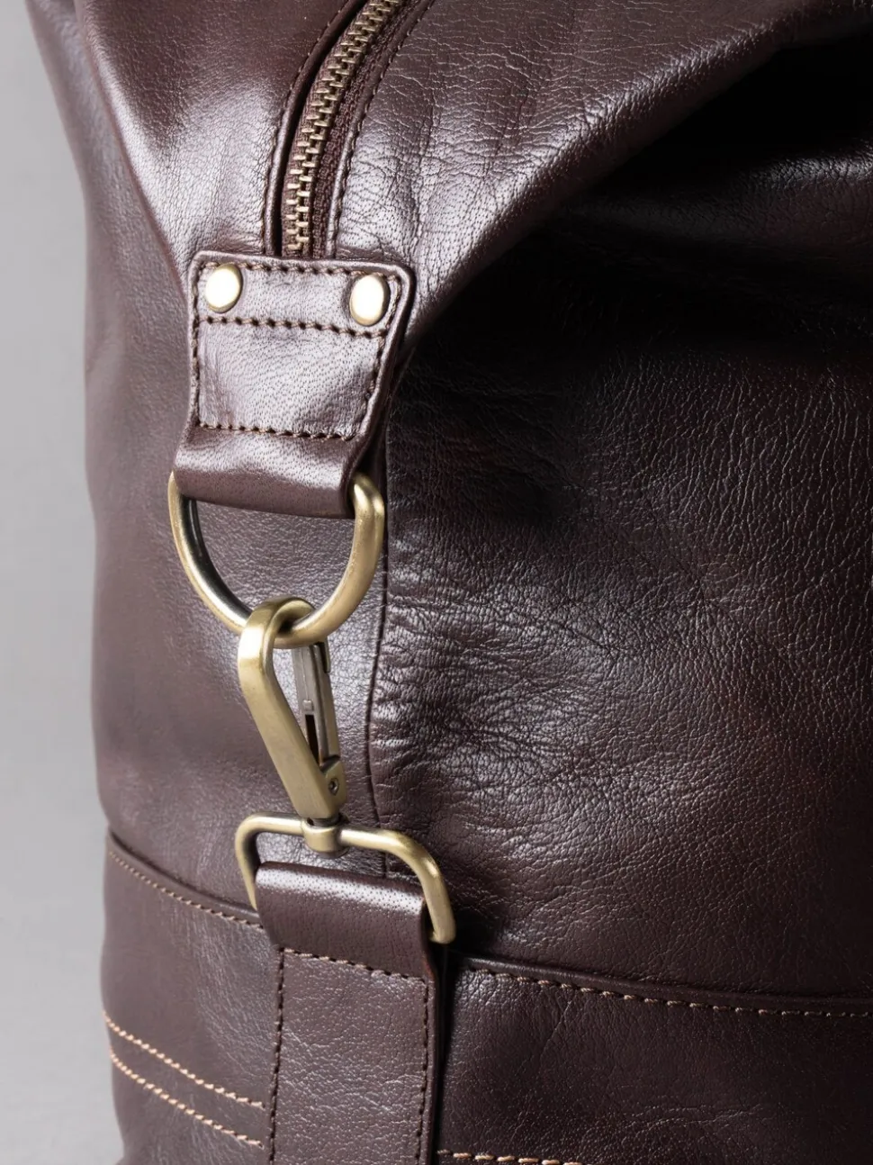 Bruin - Lakeland Leather Keswick weekendtas