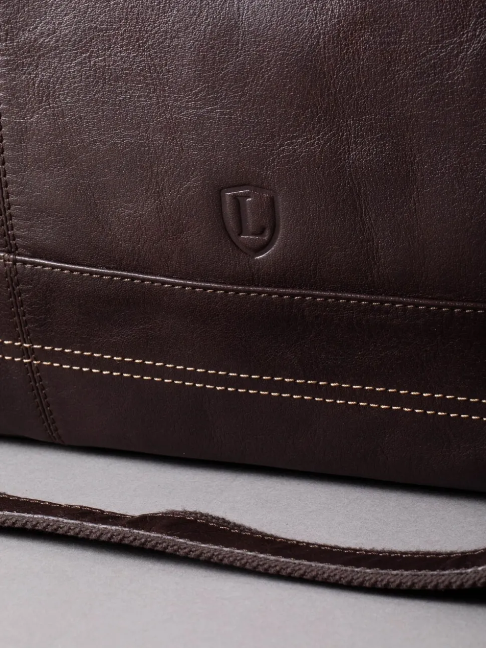 Bruin - Lakeland Leather Keswick weekendtas