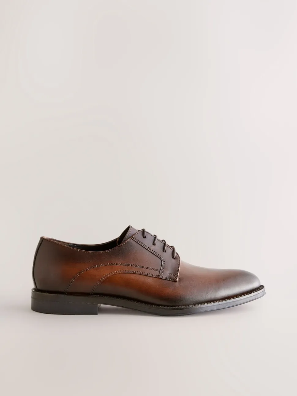 Bruin - Leren Derby schoenen