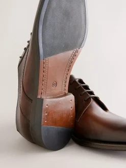 Bruin - Leren Derby schoenen