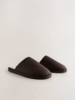 Bruin - Microsuede Mule Slippers