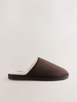 Bruin - Microsuede Mule Slippers