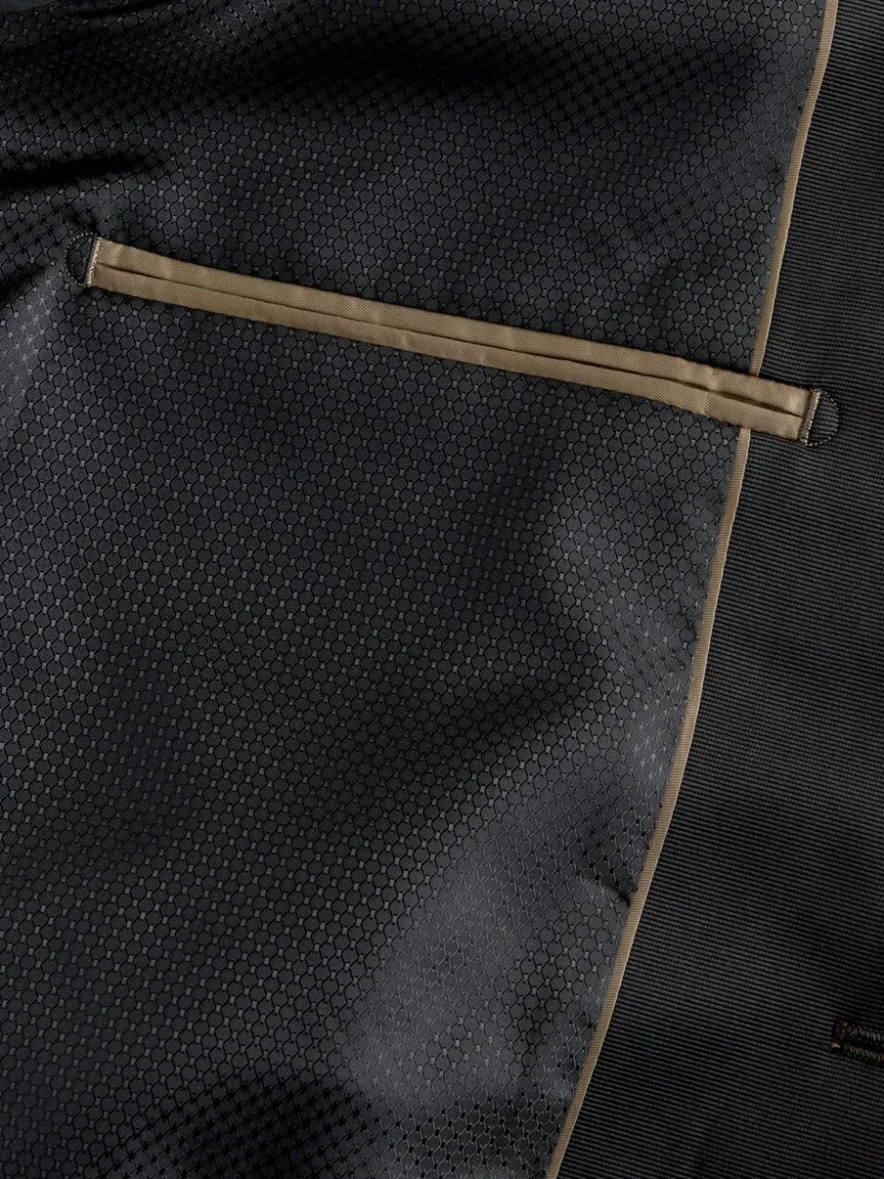 Bruin - Normale Pasvorm - Fluwelen blazer