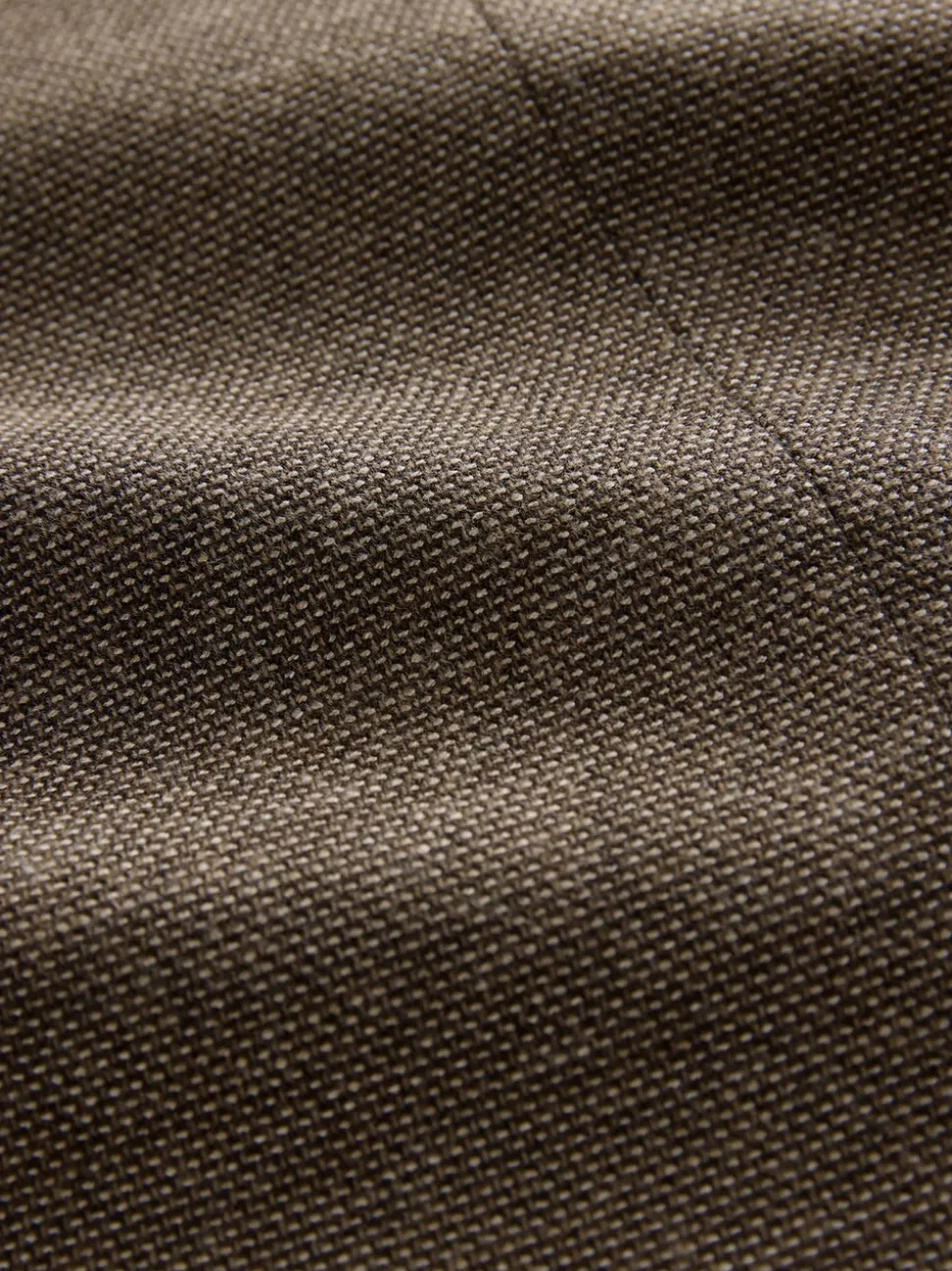 Bruin - Normale Pasvorm - Modieuze blazer met textuur