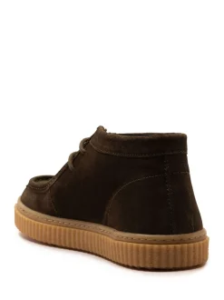 Bruin - Off The Hook Bolan suède leren Vetersluiting casual Boots