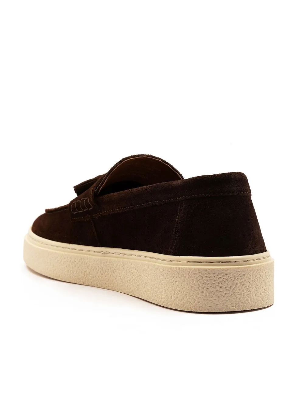 Bruin - Off The Hook Rory Suede Tassel Loafers with Flat Sole