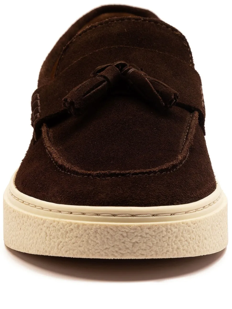 Bruin - Off The Hook Rory Suede Tassel Loafers with Flat Sole
