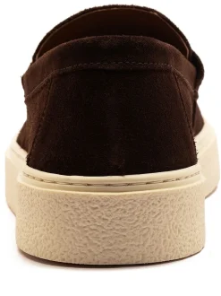 Bruin - Off The Hook Rory Suede Tassel Loafers with Flat Sole