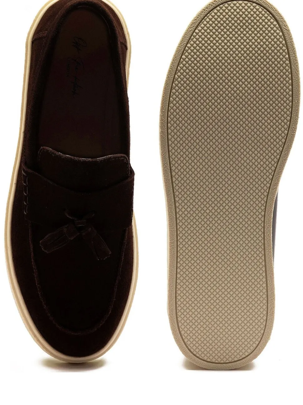 Bruin - Off The Hook Rory Suede Tassel Loafers with Flat Sole
