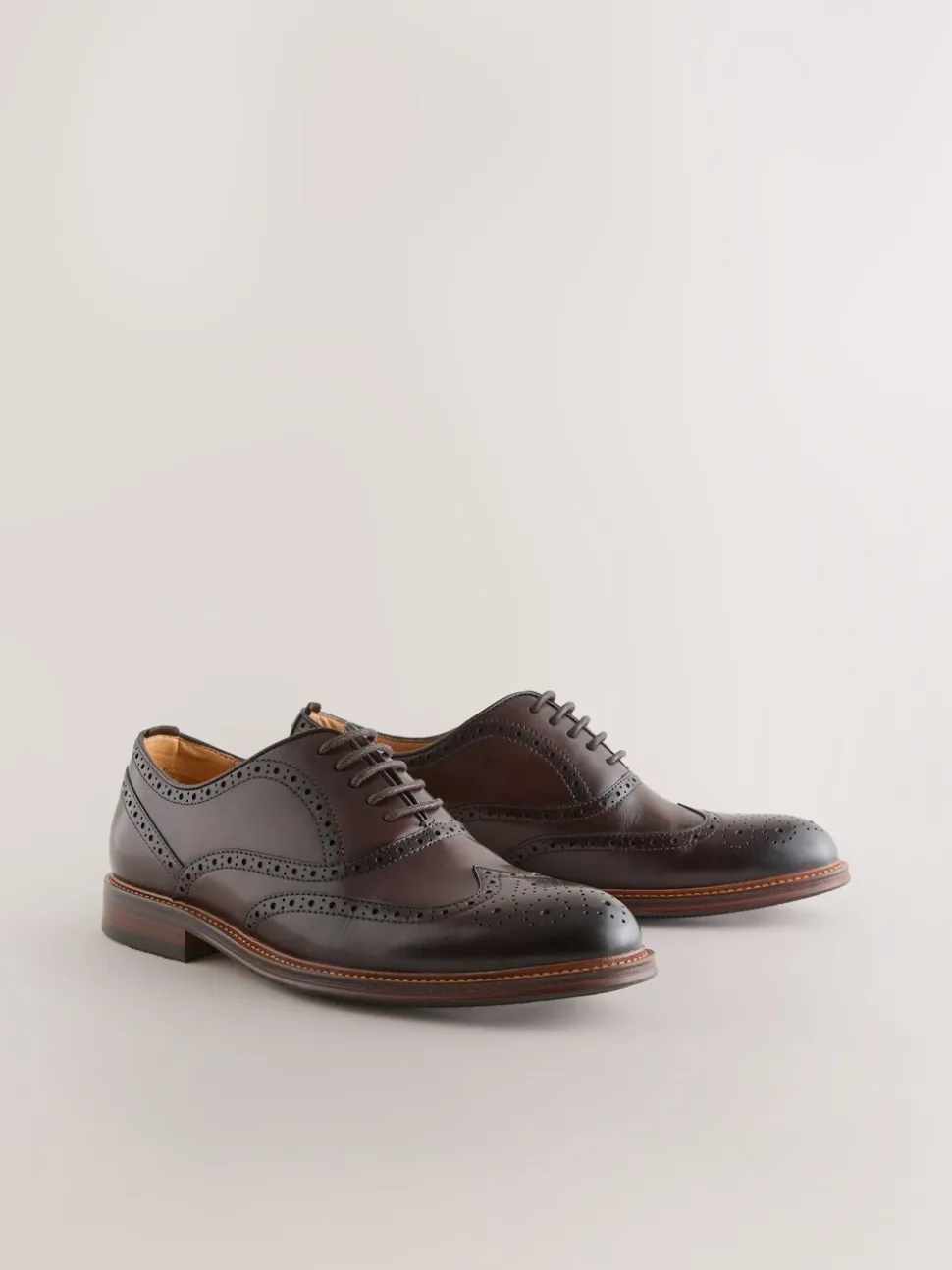 Bruin - Oxford Wingcap Leather Shoes