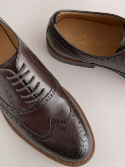 Bruin - Oxford Wingcap Leather Shoes