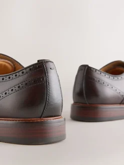 Bruin - Oxford Wingcap Leather Shoes