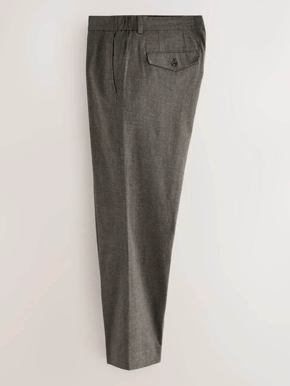 Bruin - Regular Fit Smart Brushed Cotton Textured Trousers