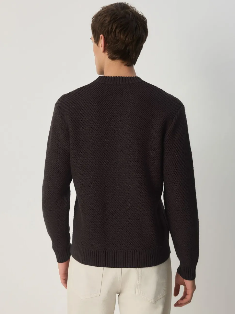 Bruin - Regular Fit Textured Crew Jumper