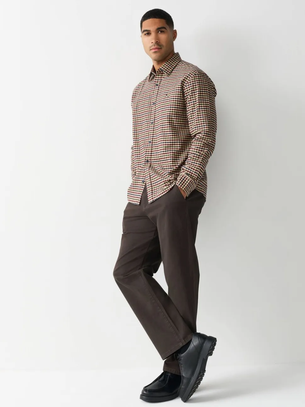 Bruin - Relaxed fit - Stretchy chino
