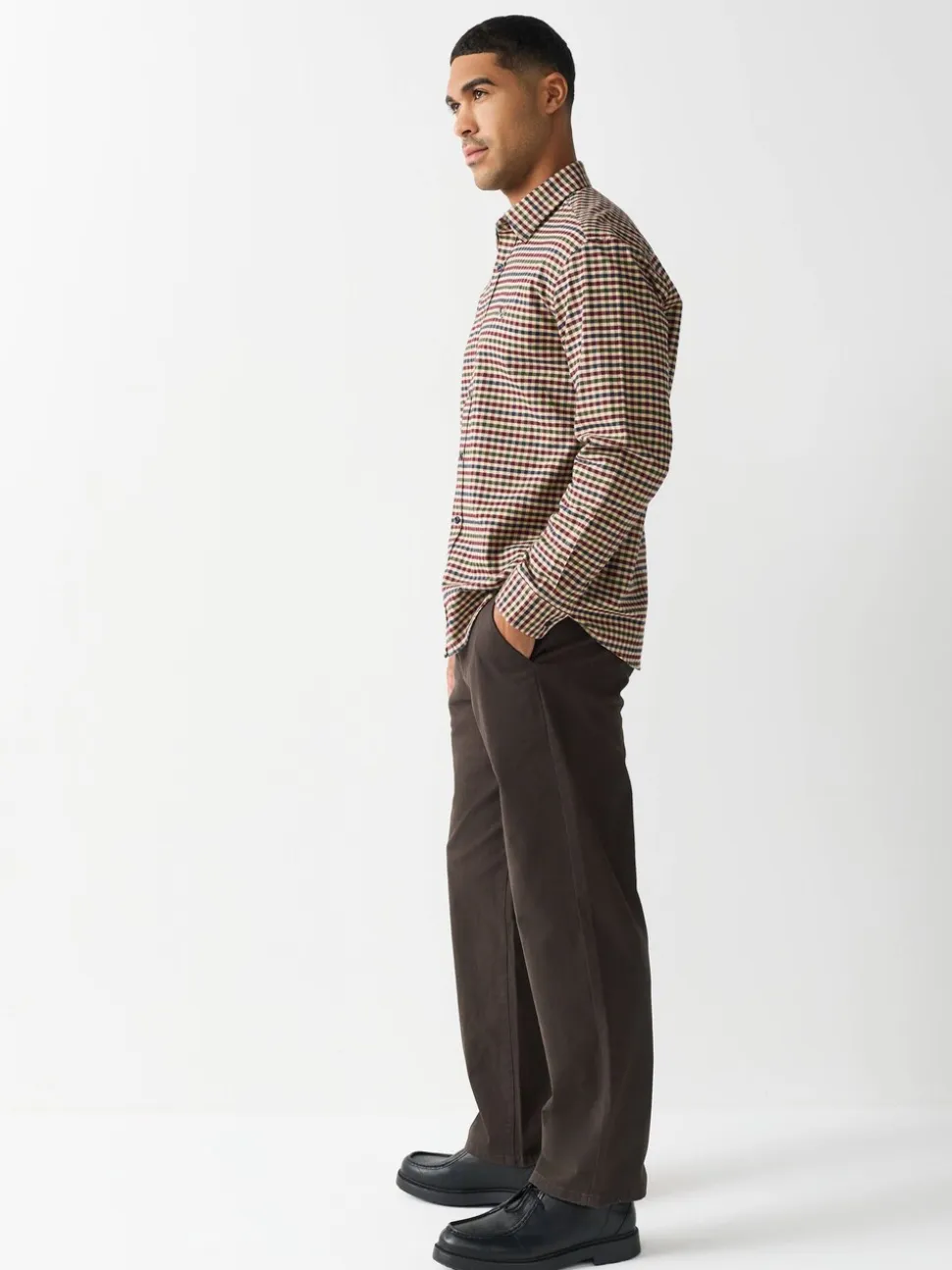 Bruin - Relaxed fit - Stretchy chino