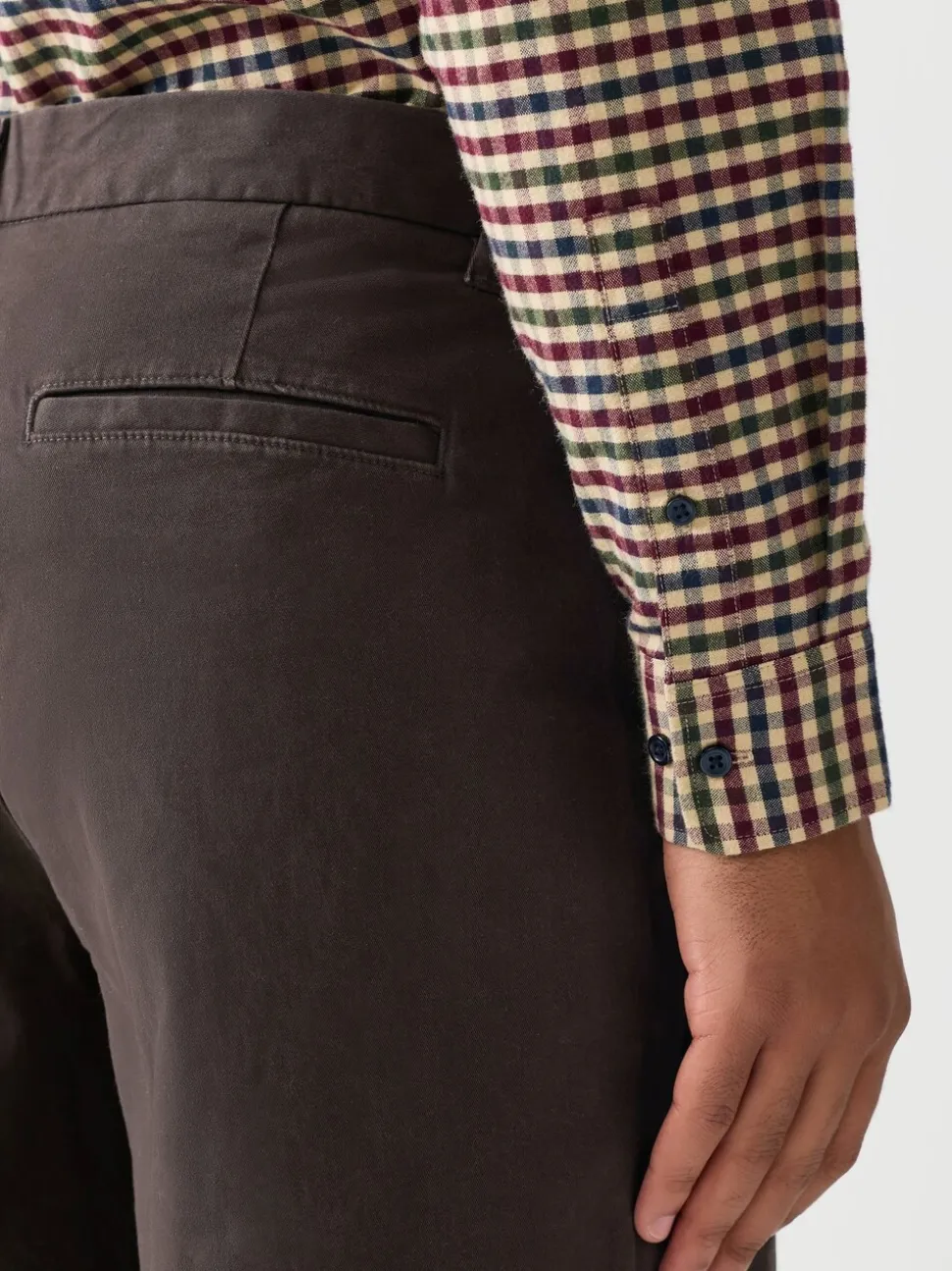 Bruin - Relaxed fit - Stretchy chino