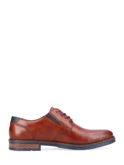 Bruin - Rieker veterschoenen voor heren