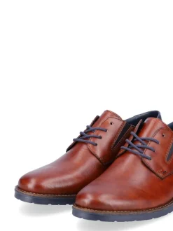 Bruin - Rieker veterschoenen voor heren