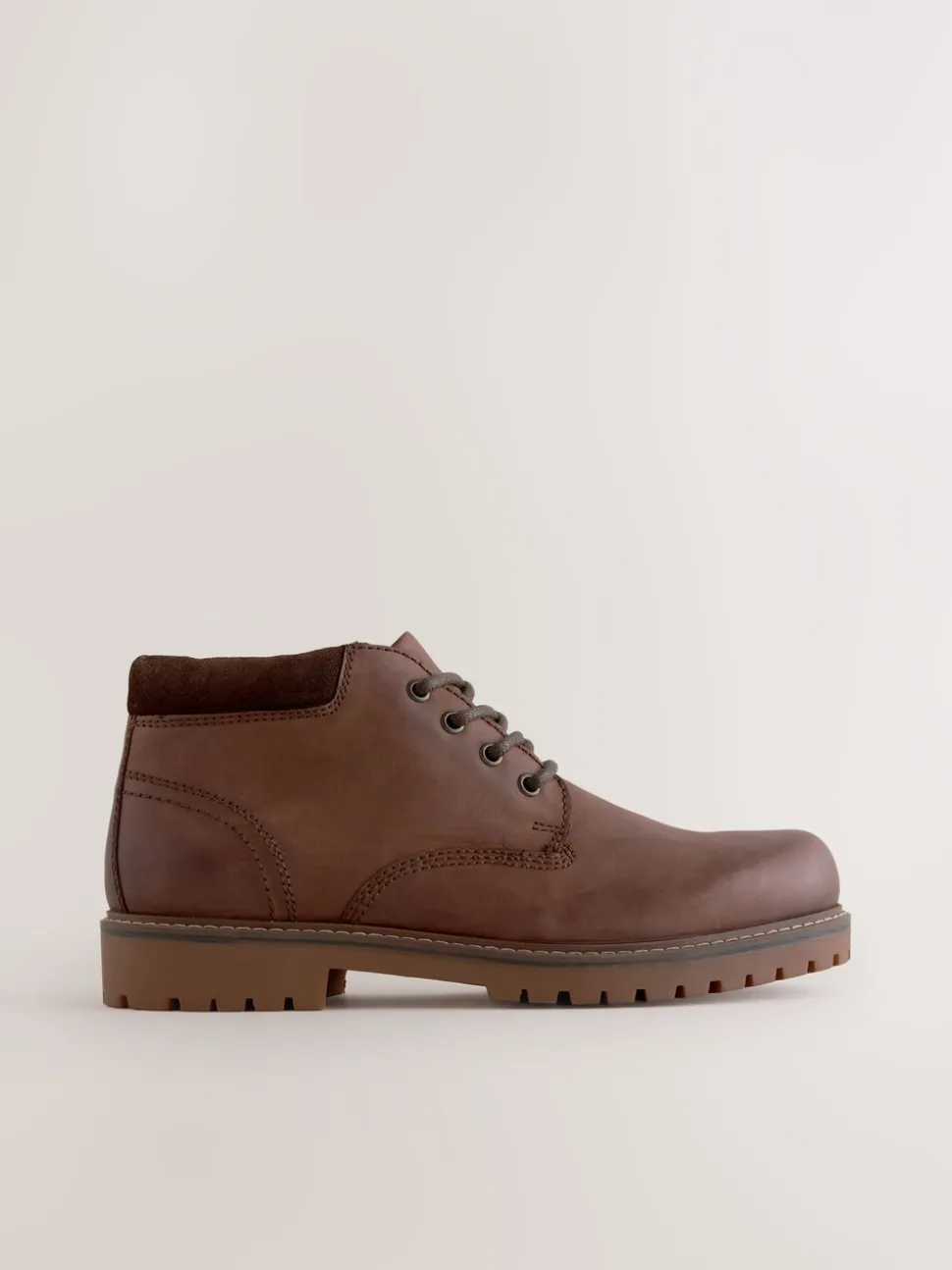 Bruin - Rugged Leather Ankle Boots