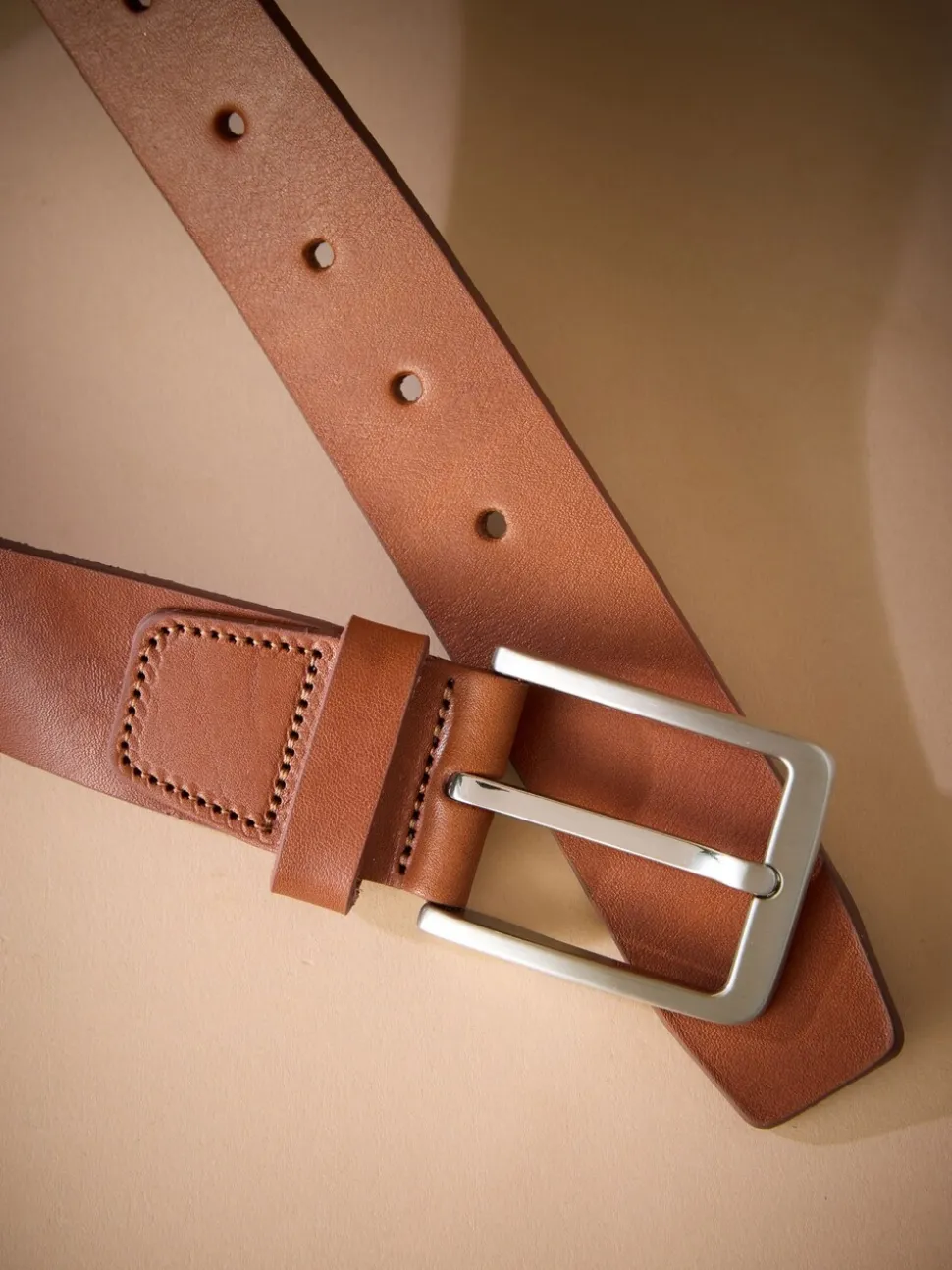 Bruin - Signature Casual leren riem