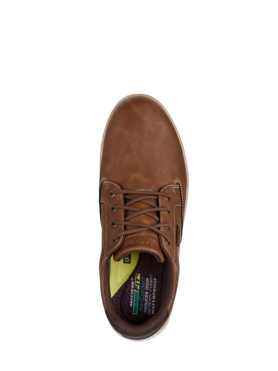 Bruin - Skechers Garlan herenschoenen