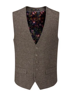 Bruin - Skopes Jude maatsnit getailleerd vest