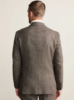 Bruin - Tailored Fit Signature Abraham Moon 100% British Wool Donegal Suit Jacket