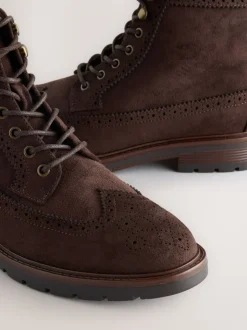 Bruin - Tall Brogue Boots