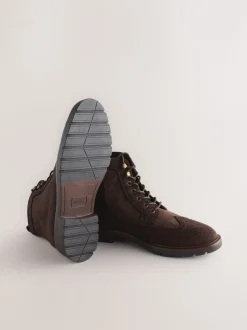 Bruin - Tall Brogue Boots