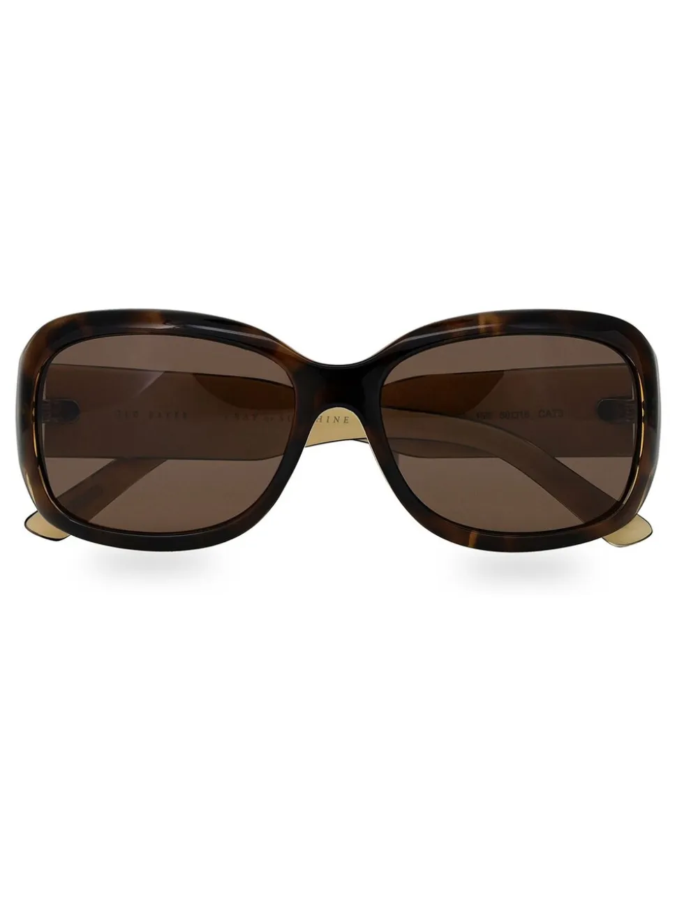 Bruin - Ted Baker Tortoiseshell Charlotte zonnebril