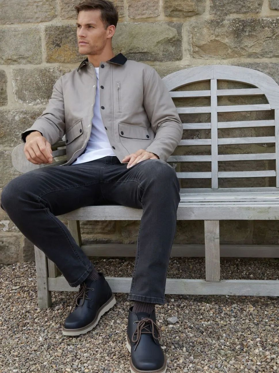 Bruin - Threadbare Twill Lichtgewicht Jack