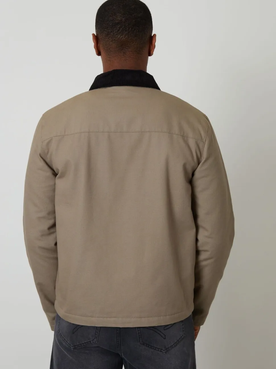 Bruin - Threadbare Zip Through Lightweight Jacket With Quilting