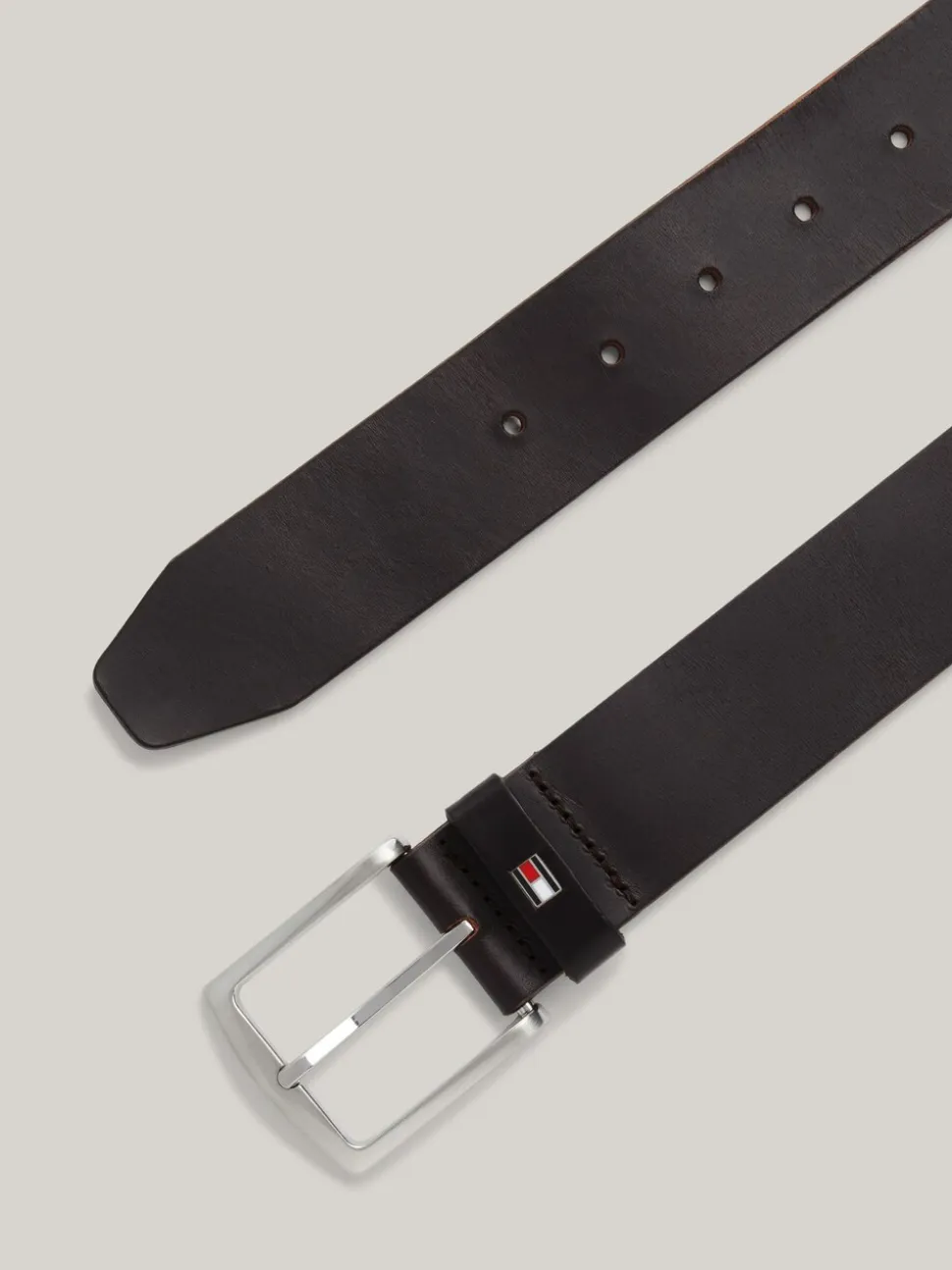 Bruin - Tommy Hilfiger New Denton riem