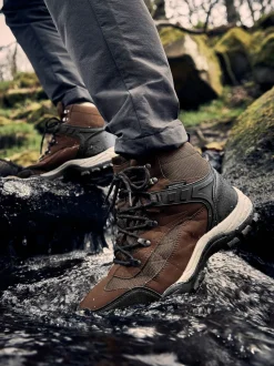 Bruin - Waterbestendige wandelschoenen
