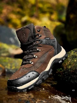 Bruin - Waterbestendige wandelschoenen