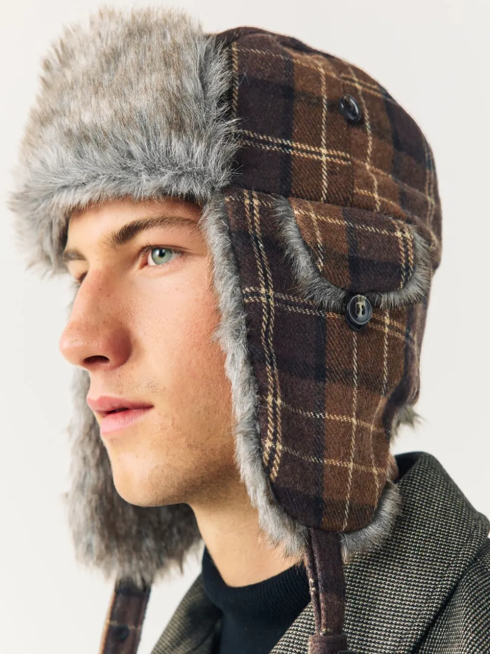 Bruin geruit - Wintermuts