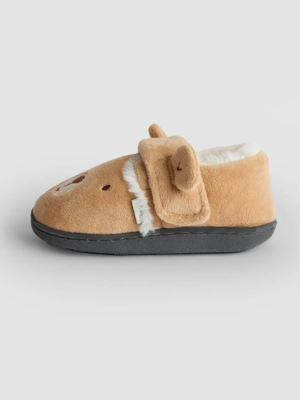 Bruin met beer - JoJo Maman Bébé Slipper Shoe