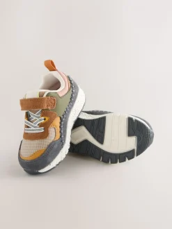 Bruin met leeuw - Elastische sportschoenen