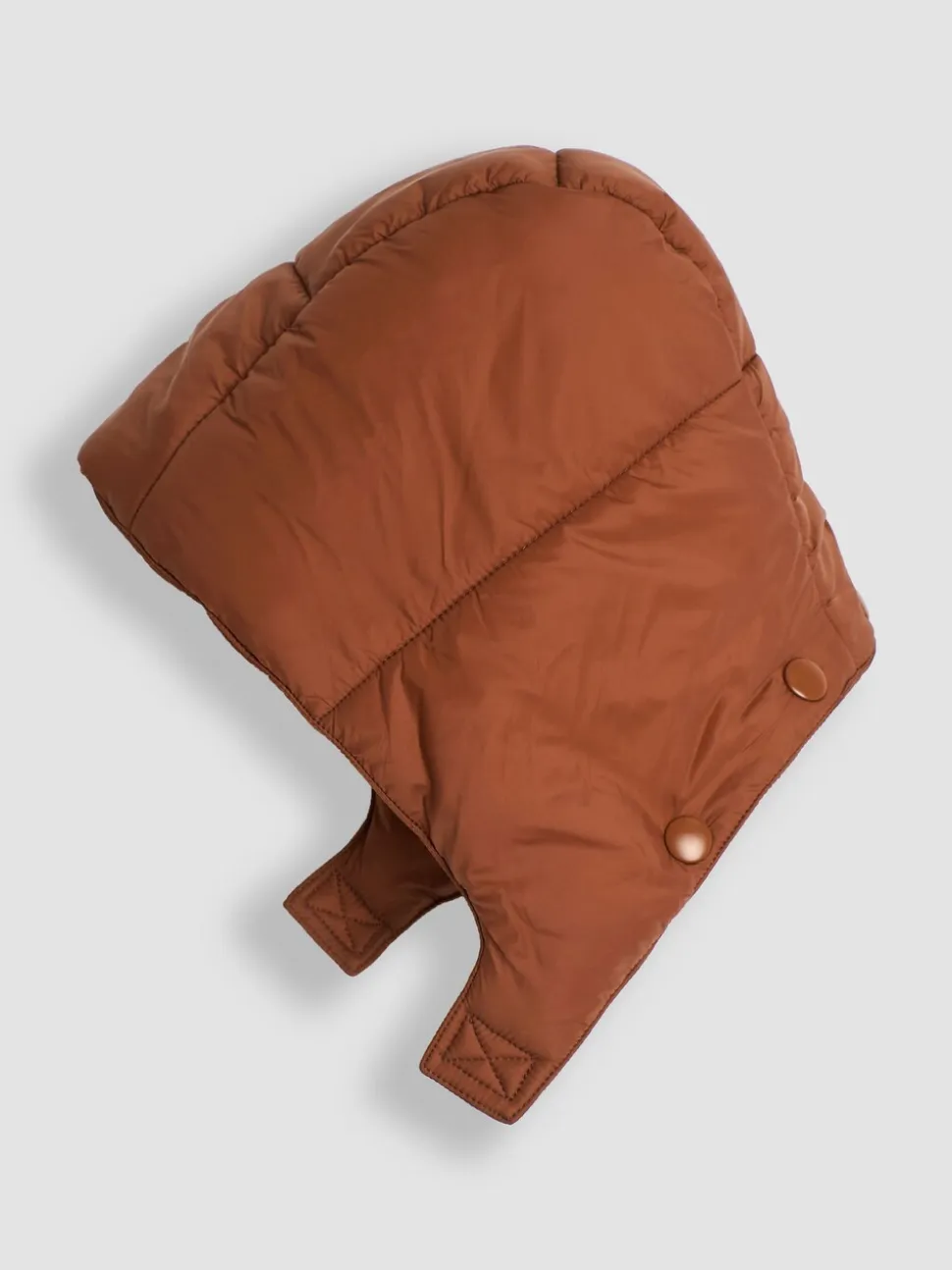 Bruin multi - JoJo Maman Bébé Borg Lined Hooded Puffer Coat