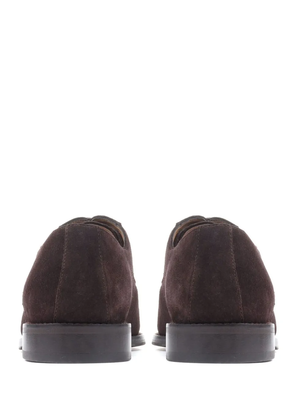 Bruin suède - Normale Pasvorm - Jones Bootmaker - Modieuze leren veterschoenen voor heren