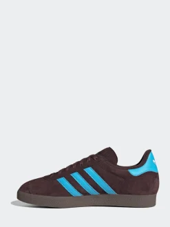Bruin/blauw - adidas Originals - Gazelle sneakers