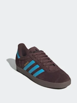 Bruin/blauw - adidas Originals - Gazelle sneakers
