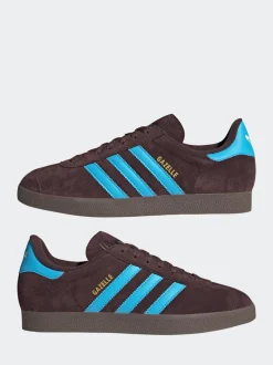 Bruin/blauw - adidas Originals - Gazelle sneakers