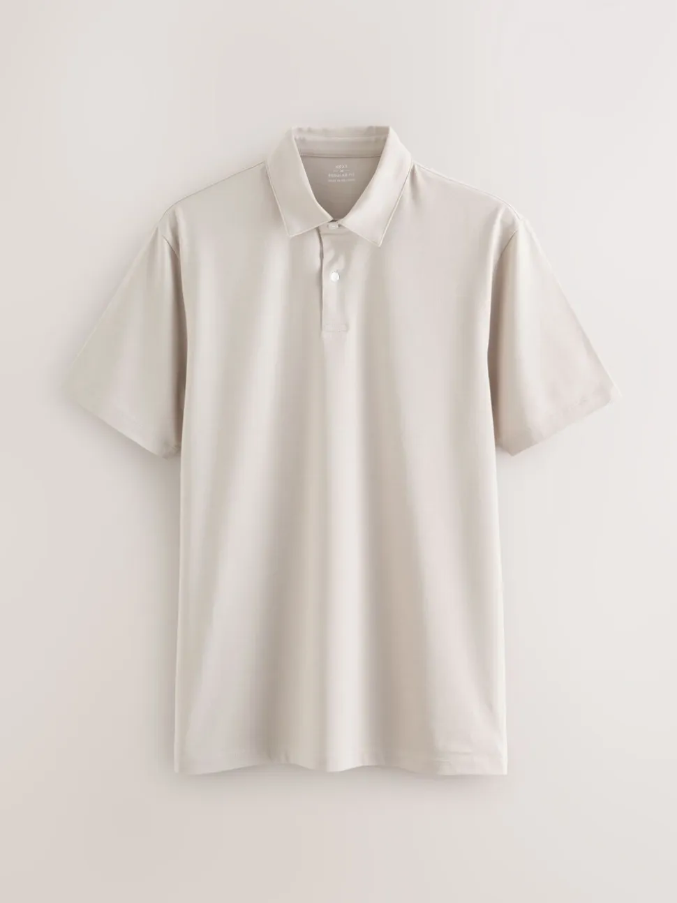 Bruin/Blauw/Naturel - Set van 3 jersey poloshirts met korte mouwen