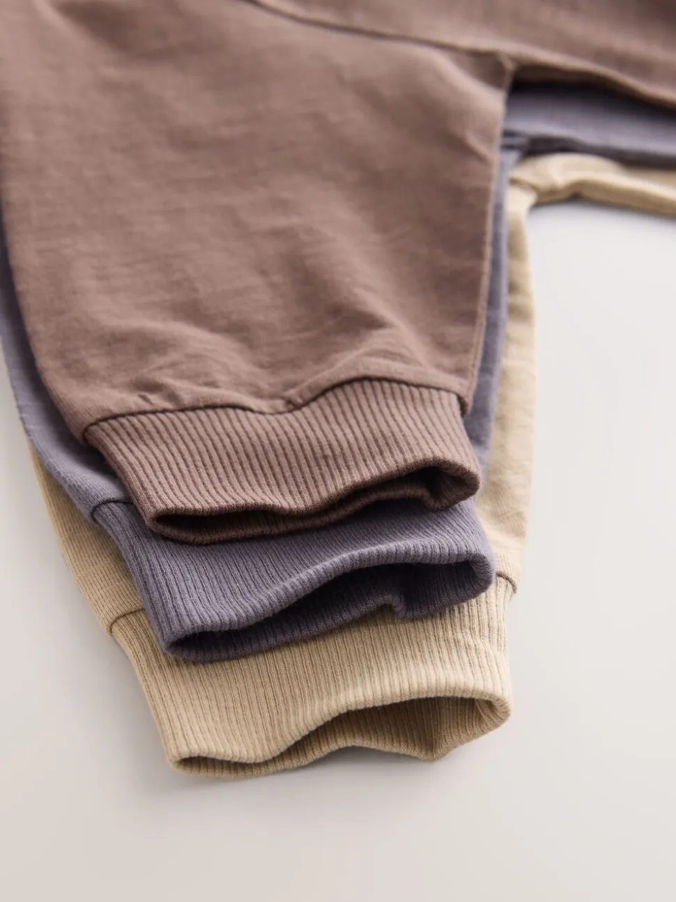 Bruin/Crème Blij gezicht - Verpakking van 3 oversized pyjama's 3 (9mnd -10jr)