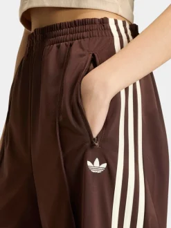 Bruin/crèmekleurig - adidas Originals Firebird Loose Trousers