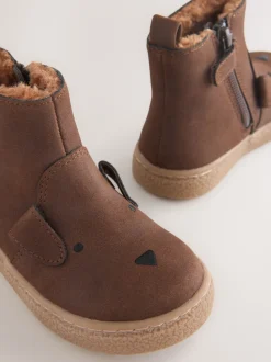 Bruine chocolade beer - Chelsea laarzen