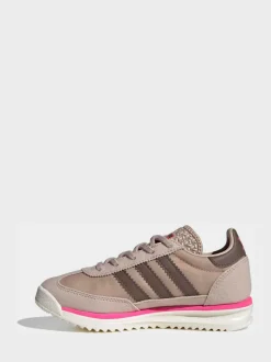 Bruin/naturel - adidas Originals SL 72 RS Elastic Laces Trainers